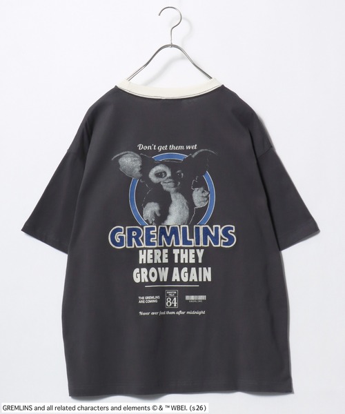 tシャツ GREMLINS（グレムリン）GIZMO ギズモ バックプリント リンガー