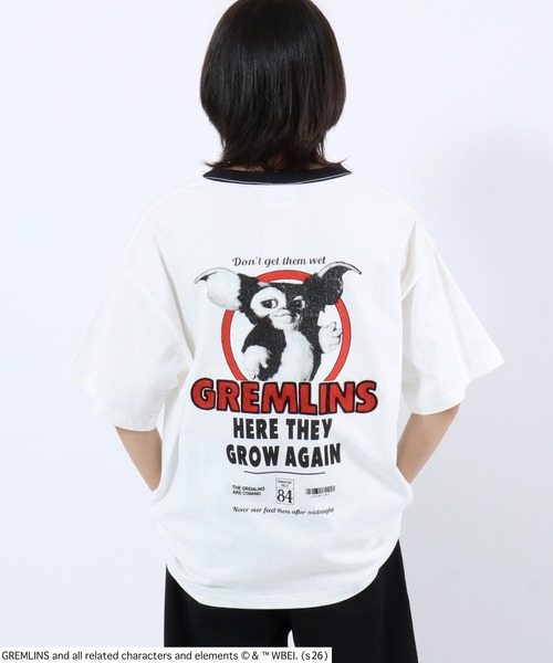tシャツ GREMLINS（グレムリン）GIZMO ギズモ バックプリント リンガー