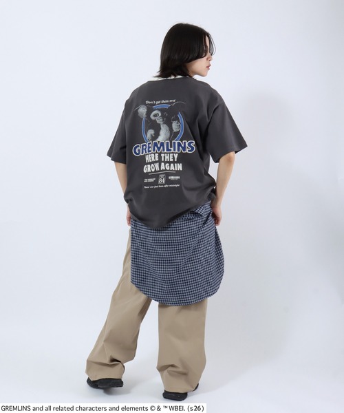 tシャツ GREMLINS（グレムリン）GIZMO ギズモ バックプリント リンガー