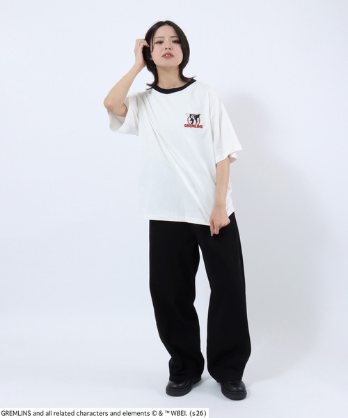 tシャツ GREMLINS（グレムリン）GIZMO ギズモ バックプリント リンガー