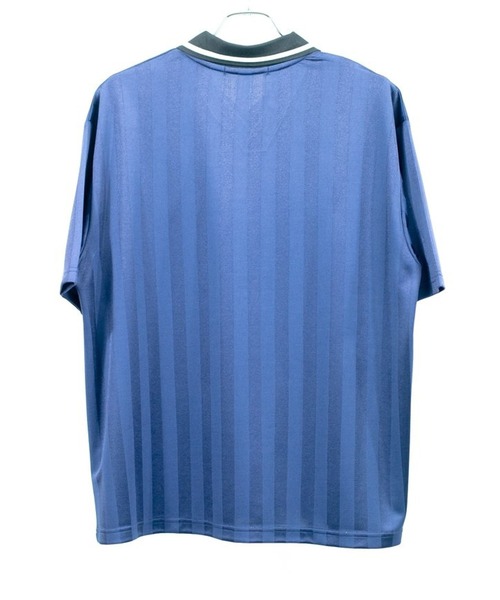 8 tシャツ ストライプ襟付きサッカーTシャツ メンズ レディース