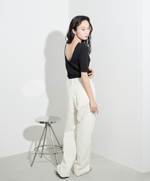 Shelly island（シェリーアイランド） tシャツ 半袖 カップ付きバック