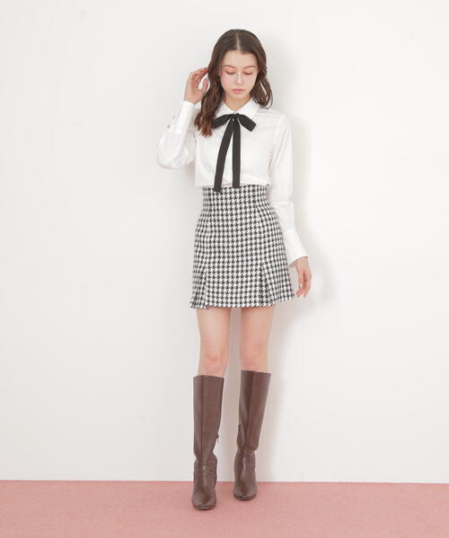 「JILL by JILL STUART」 長袖シャツ FREE ホワイト レディース_画像6