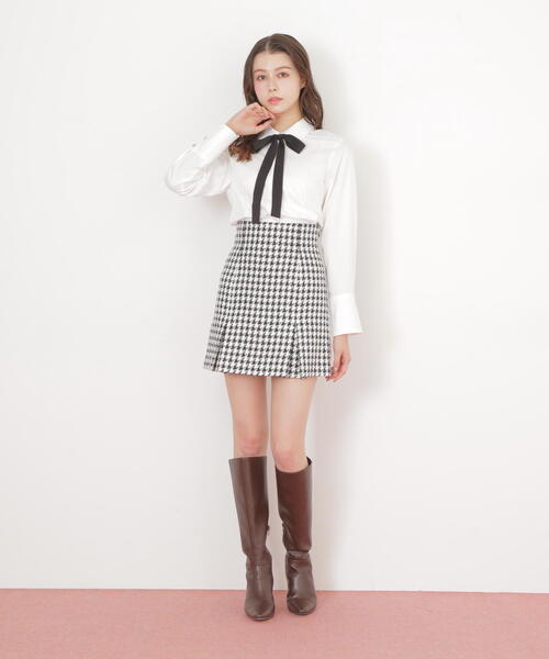 「JILL by JILL STUART」 長袖シャツ FREE ホワイト レディース_画像8