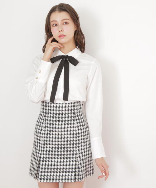 「JILL by JILL STUART」 長袖シャツ FREE ホワイト レディース_画像9