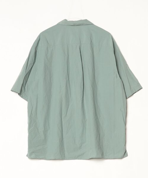 「green label relaxing」 半袖シャツ X-LARGE ライム メンズ_画像2