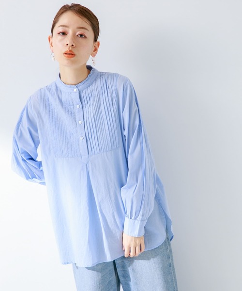 「URBAN RESEARCH Sonny Label」 長袖ブラウス FREE ホワイト レディース_画像3