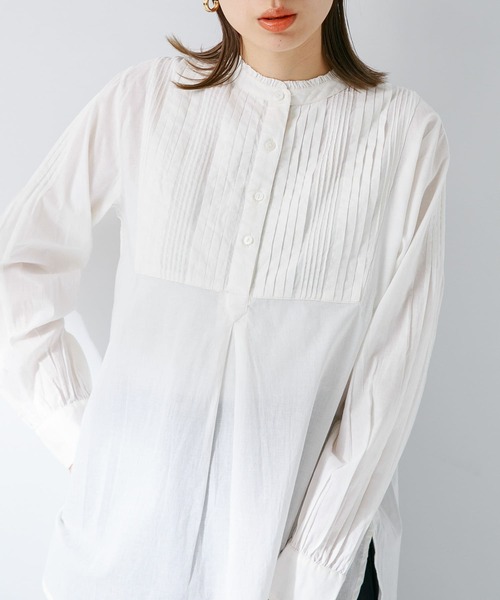 「URBAN RESEARCH Sonny Label」 長袖ブラウス FREE ホワイト レディース_画像6