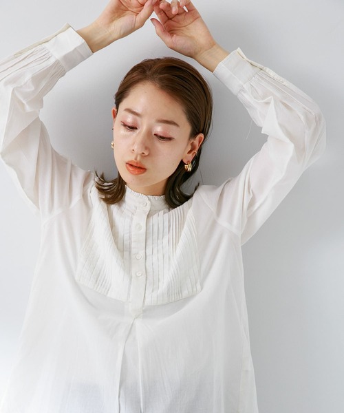 「URBAN RESEARCH Sonny Label」 長袖ブラウス FREE ホワイト レディース_画像8