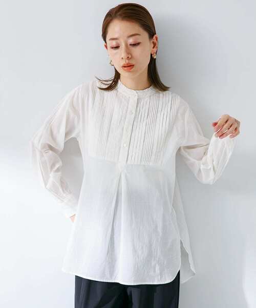 「URBAN RESEARCH Sonny Label」 長袖ブラウス FREE ホワイト レディース_画像9