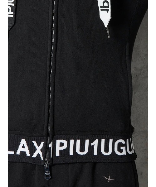 1PIU1UGUALE3 RELAX 「1PIU1UGUALE3 RELAX 」 ジップアップパーカー L
