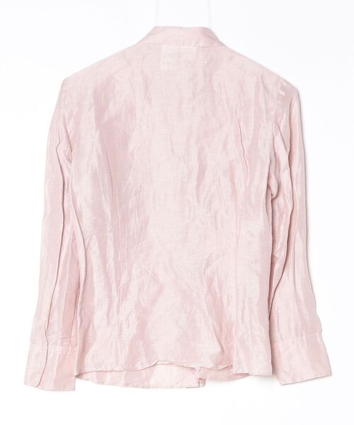 「S MAXMARA」 長袖シャツ 38 ピンク レディース_画像2