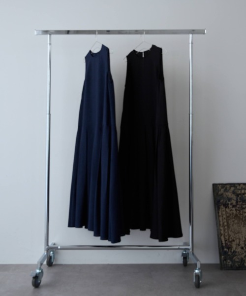 ワンピース Linen Like Tuck Dress