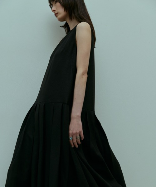 ワンピース Linen Like Tuck Dress