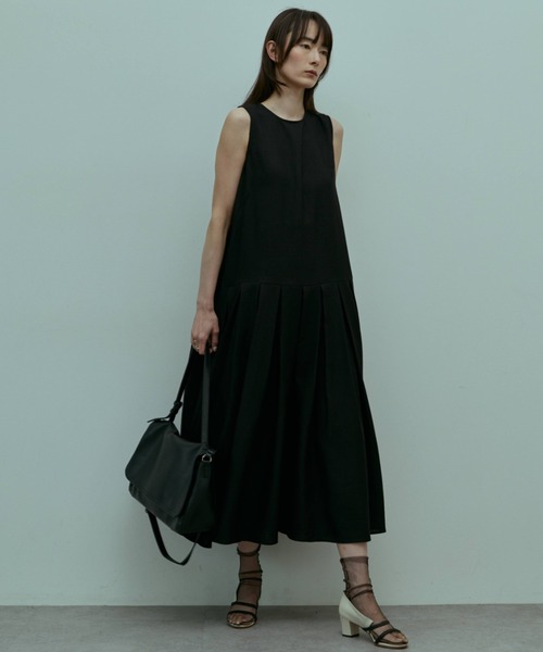 ワンピース Linen Like Tuck Dress