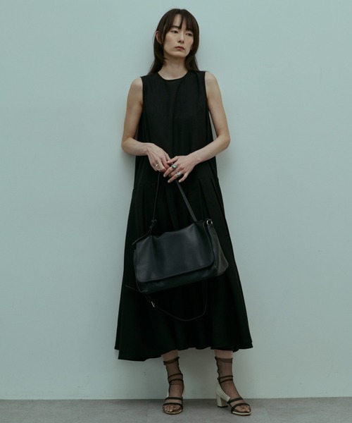 ワンピース Linen Like Tuck Dress