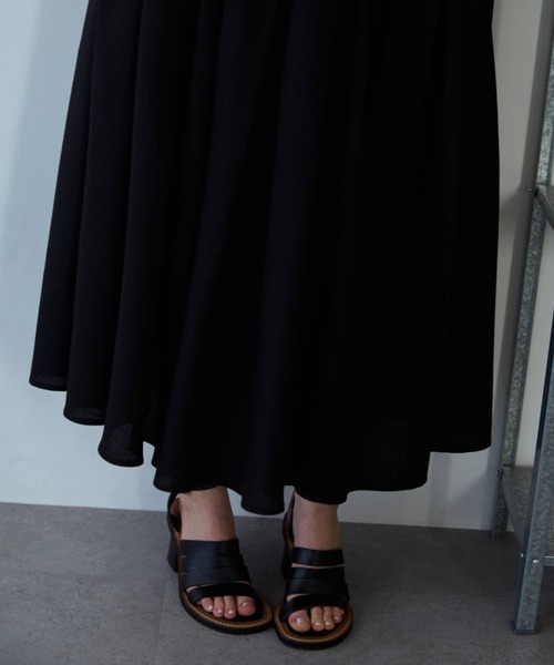 ワンピース Linen Like Tuck Dress