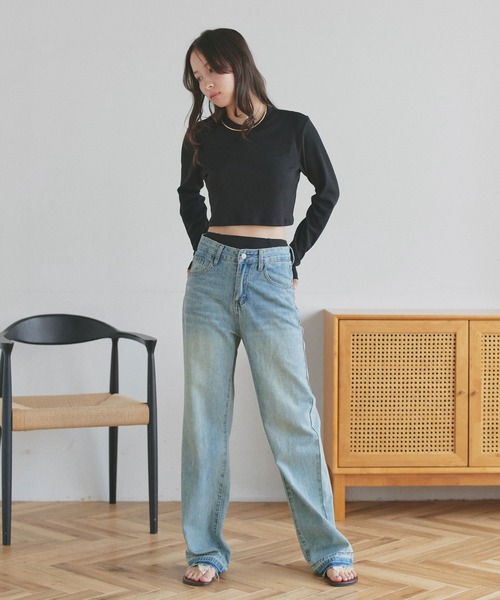 ad thie（アドティエ） ラッシュガード 長袖 トップス 水着 3点セット