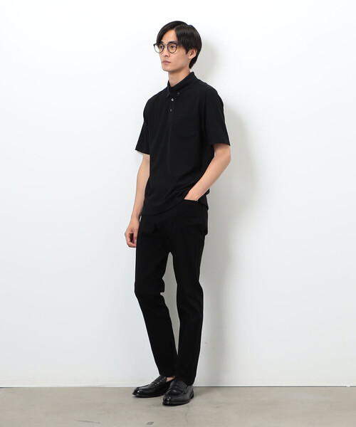 「COMME CA ISM」 スキニーパンツ SMALL ブラック メンズ_画像3