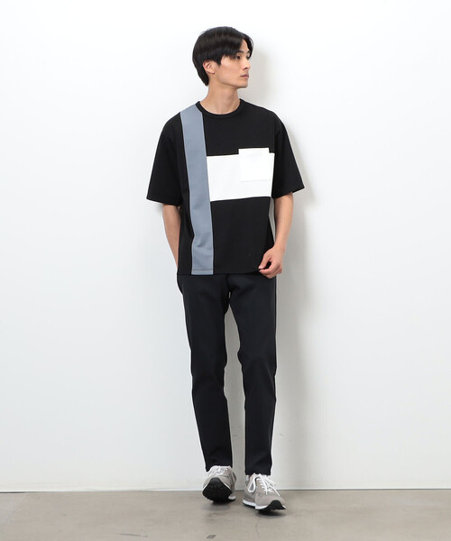 「COMME CA ISM」 スキニーパンツ SMALL ブラック メンズ_画像6