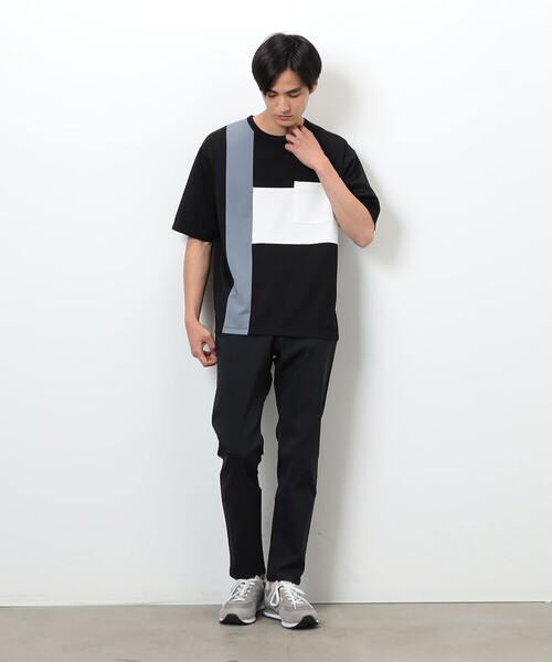 「COMME CA ISM」 スキニーパンツ SMALL ブラック メンズ_画像7
