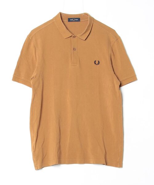 FRED PERRY（フレッドペリー） 半袖ポロシャツ M イエロー メンズ