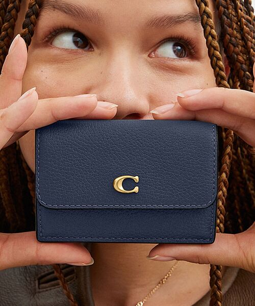 COACH（コーチ） 財布 ONE ブルー系その他 レディース : ZOZOTOWN