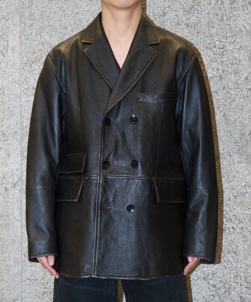 ブルゾン アウター DOUBLE BREASTED JKT CCU メンズの画像