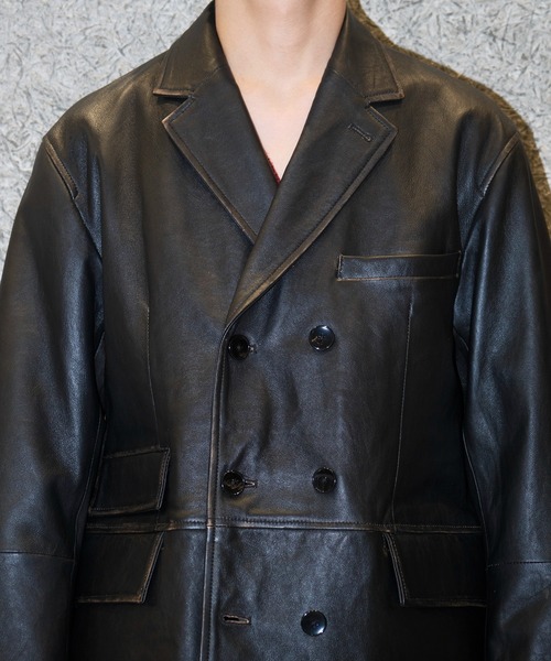 ブルゾン アウター DOUBLE BREASTED JKT CCU メンズの画像