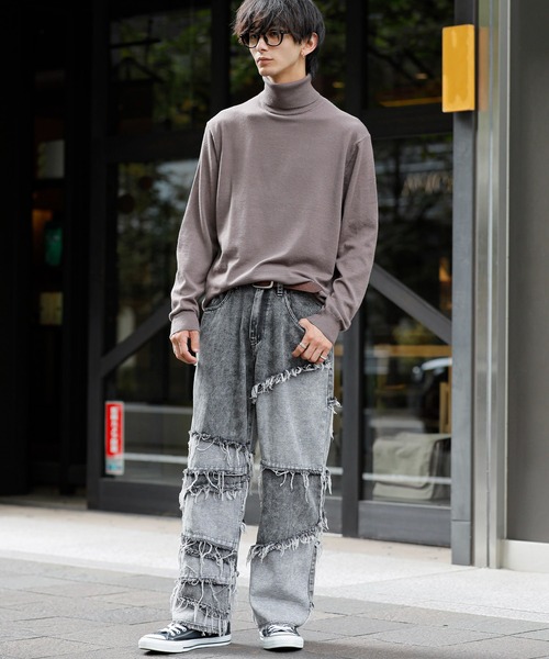 「ADMIX/ATELIER SAB MEN」 デニムパンツ L ブラック系その他2 メンズ_画像2