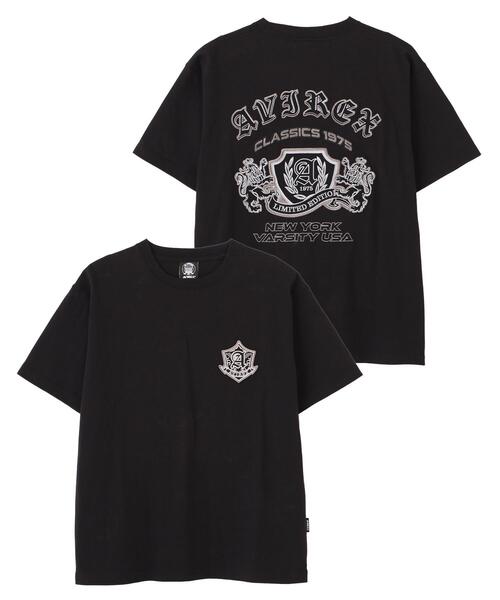 AVIREX Tシャツ ブラック ホワイト セット AVIREX（アヴィレックス） tシャツ メンズ レディース : ZOZOTOWN