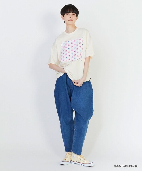 FRAPBOIS（フラボア） tシャツ 半袖 ミルキー ボックスTシャツ