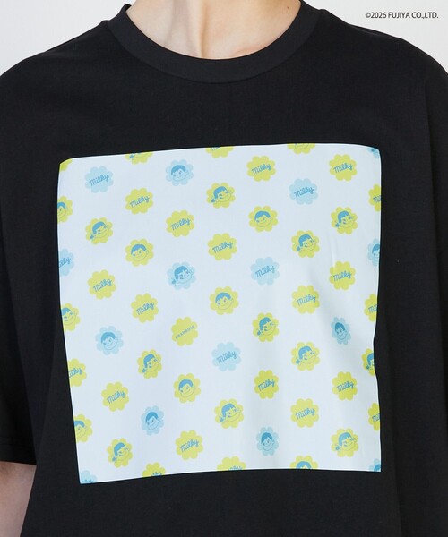 FRAPBOIS（フラボア） tシャツ 半袖 ミルキー ボックスTシャツ