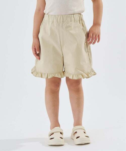 パンツ ベーシック裾フリルショートパンツ キッズ 子供服 女の子