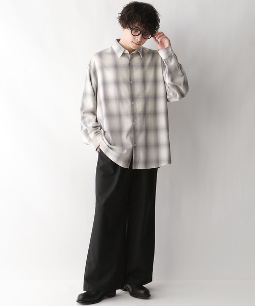 「RAGEBLUE」 スラックス MEDIUM グレー メンズ_画像5