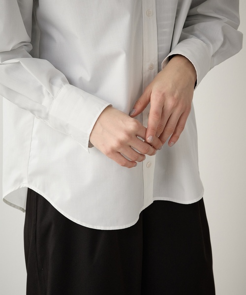 「LE SOUK HOLIDAY」 長袖シャツ L オフホワイト レディース_画像9