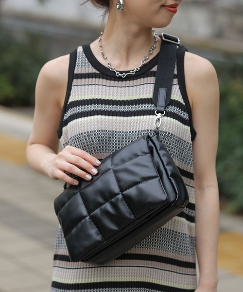 「LEPSIM」 2WAYバッグ ONE SIZE シルバー レディース_画像4