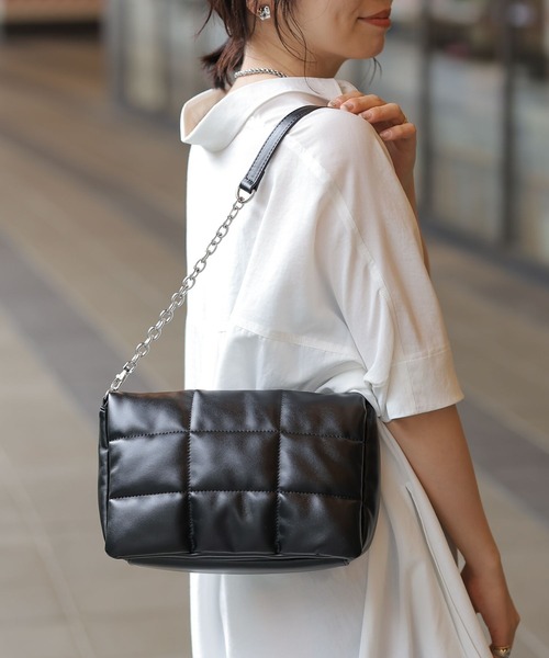 「LEPSIM」 2WAYバッグ ONE SIZE シルバー レディース_画像6