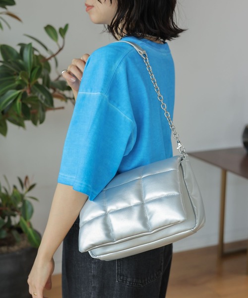 「LEPSIM」 2WAYバッグ ONE SIZE シルバー レディース_画像7