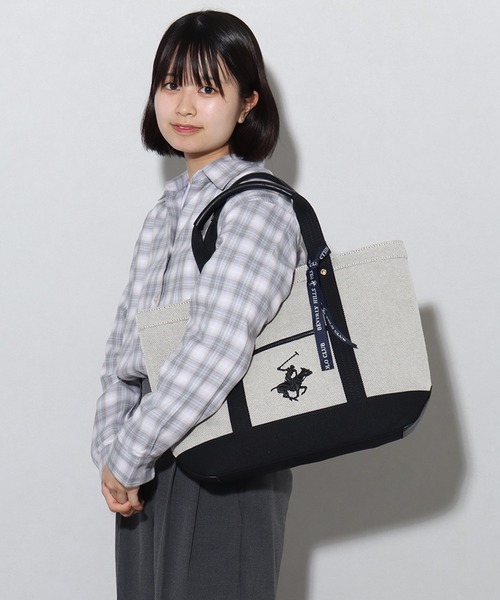 「BEVERLY HILLS POLO CLUB」 トートバッグ FREE ブラウン レディース_画像5