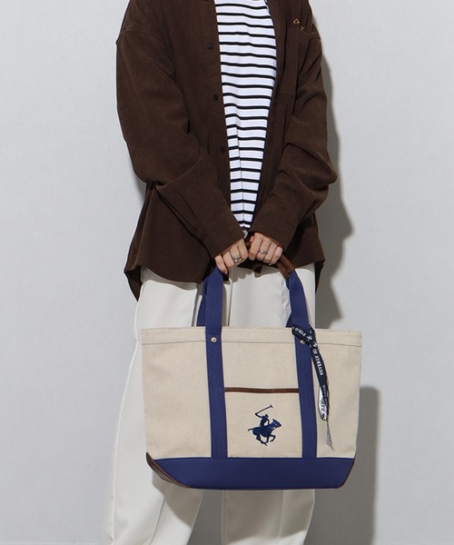 「BEVERLY HILLS POLO CLUB」 トートバッグ FREE ブラウン レディース_画像6
