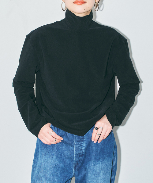 CITYSHOP（シティショップ） tシャツ TRICOT HIGH NECK TOP