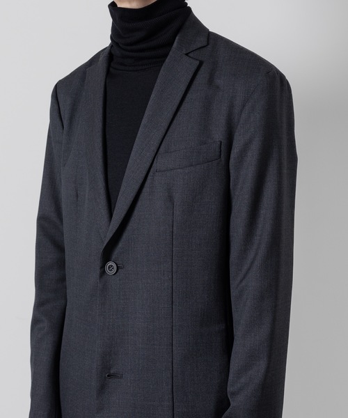 チェスターコート コート CONCEAL ZIP COAT メンズの画像
