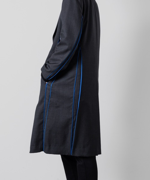 ATO（アトウ） チェスターコート コート CONCEAL ZIP COAT メンズ
