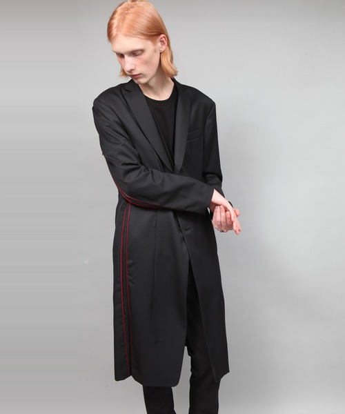 35 割引44 メンズ Sサイズ相当 46 メンズ Mサイズ相当 48 メンズ Lサイズ相当 ブラック ダークグレー 超安い コート チェスター コート Conceal Zip Coat コート アウター メンズファッション ファッション44 メンズ Sサイズ相当 46 メンズ Mサイズ