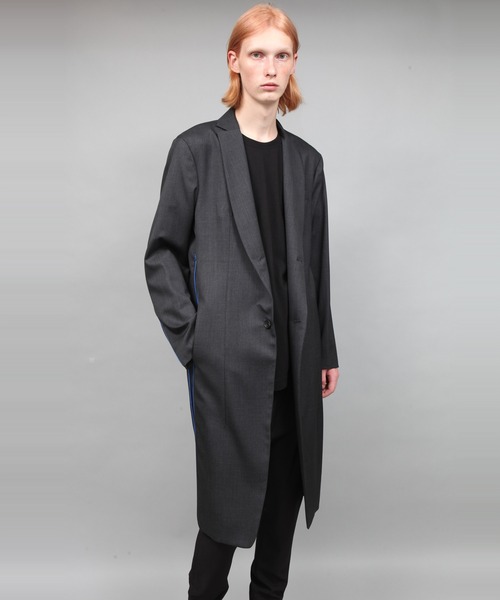 ATO（アトウ） チェスターコート コート CONCEAL ZIP COAT メンズ