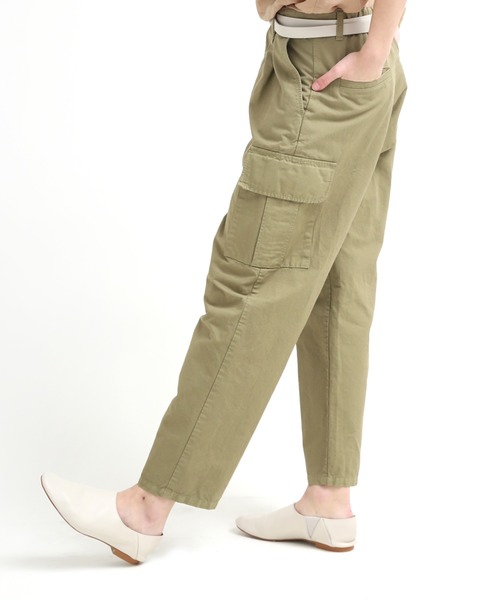 RNA-N（アールエヌエーエヌ） カーゴパンツ R3722 リネンテーパード