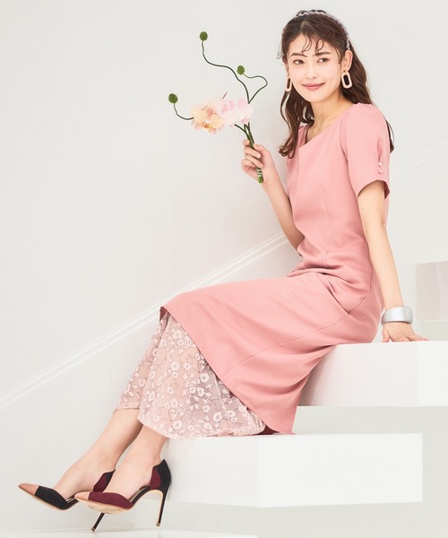 DRESS+（ドレスプラス） ワンピース ワンピース スカート 2点セット 