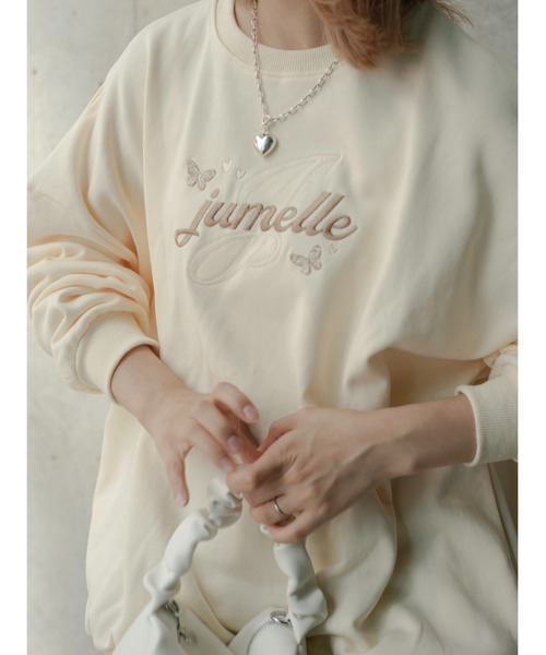 Jumelle ジュメロ　スウェット　 5点セット jumelle トレーナー スウェット 刺繍オーバースウェット