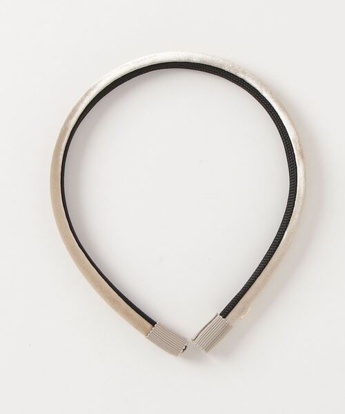 カチューシャ 「IRIS 47」minuet head band/black/brown HB5の画像